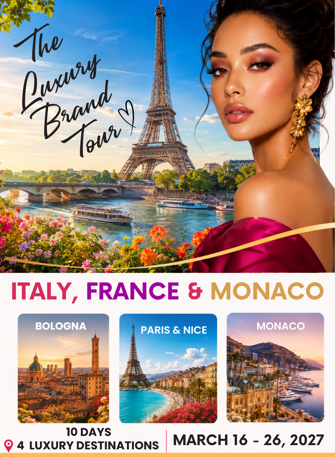 The Luxury Brand Experience: Italy, France & Monaco