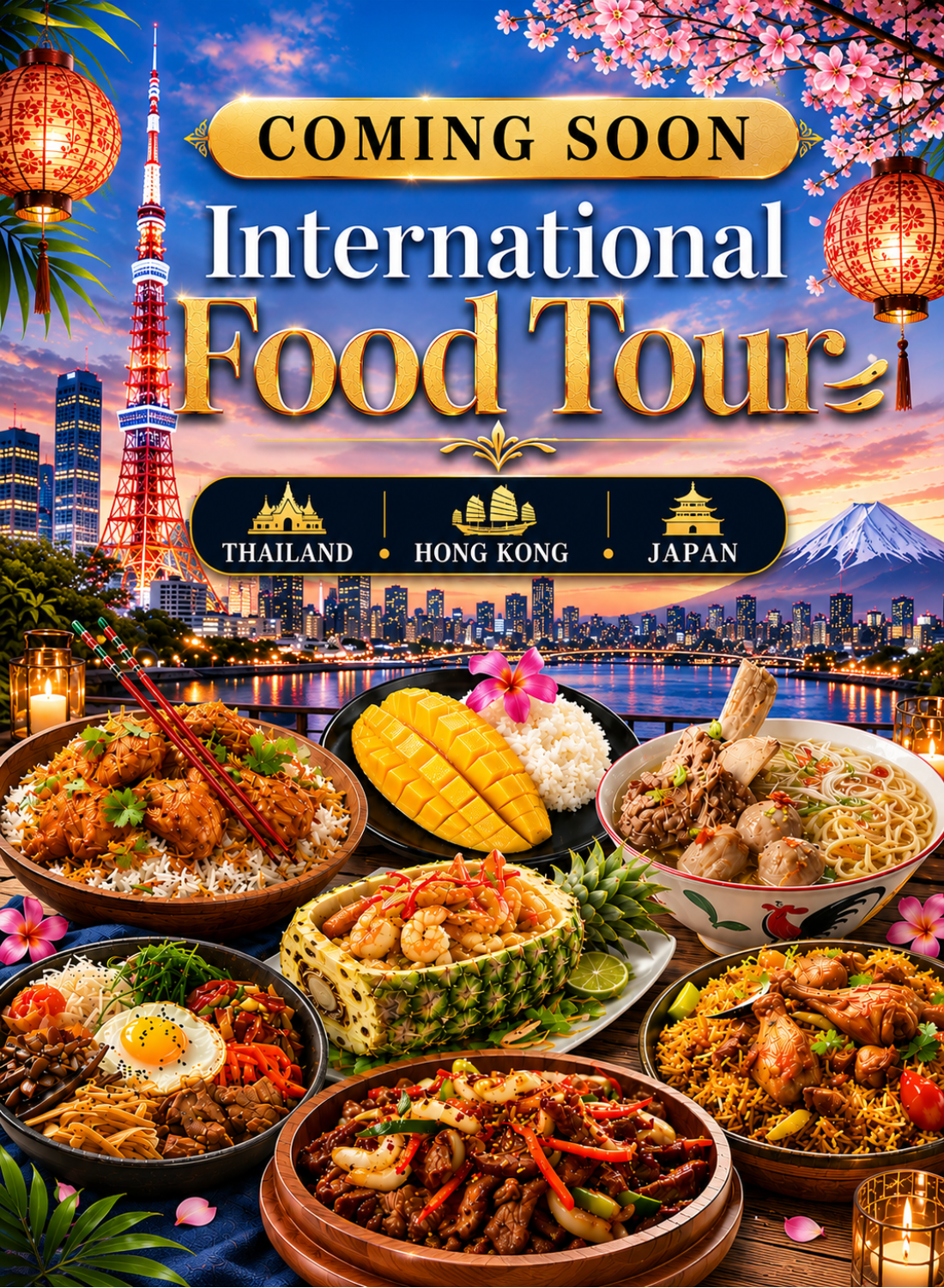 International Food Tour (COMING SOON)